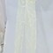 10 Pieces Ivory Embroidered Organza Chair Sashes Sheer Elegant Chair Bows 8"x108"